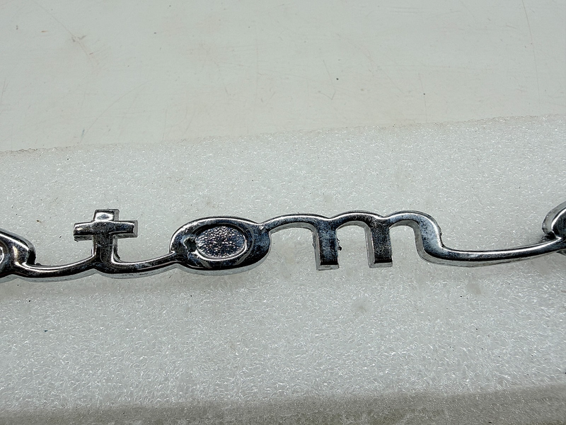 OEM 1961 - 1966 Ford Custom Cab Emblem Script C3TB-9125662-A 1963 E9-109