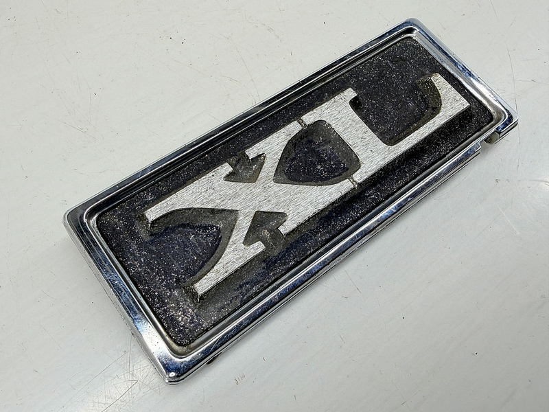 OEM 1970 Ford XL Luggage Compartment Door Lock Key Hole Cover D0AZ-6343514-A E9