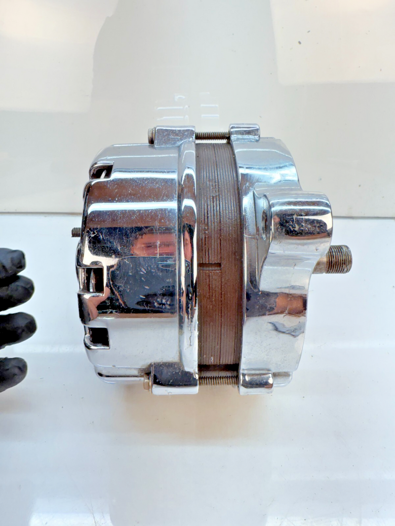 RARE OEM 1966 Mustang Fairlane Autolite 38Amp CHROME Alternator C6DF-10300-A B69