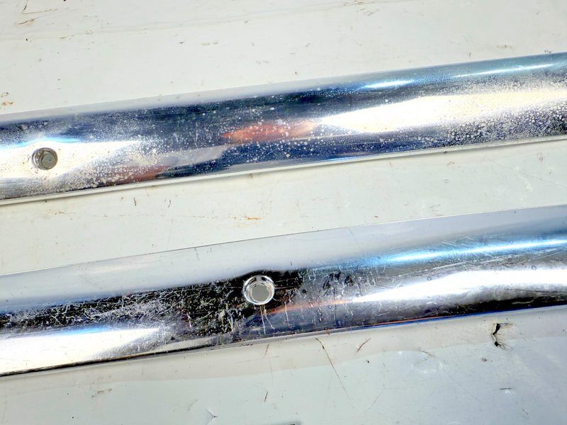 1960 Chevy Impala 4 Door Hardtop Flattop INTERIOR SIDE ROOF RAIL MOLDINGS B75-38