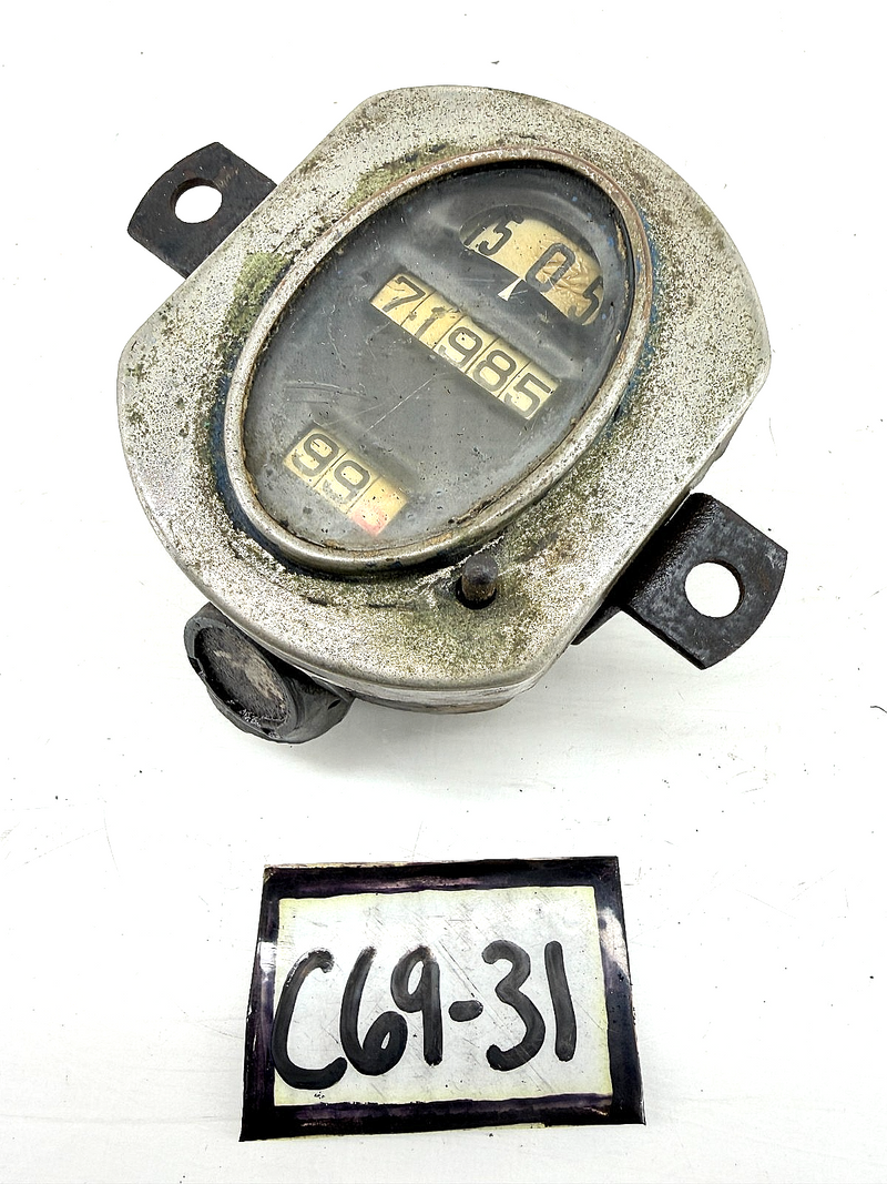 OEM 1928 1929 1930 1931 FORD Model A STEWART WARNER OVAL SPEEDOMETER Rat Rod C69
