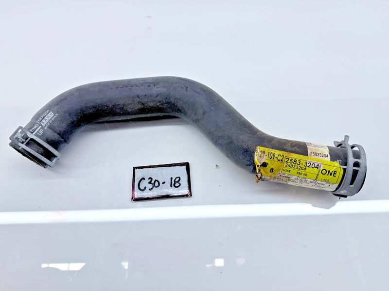 OEM GM 2006-2010 Chevrolet GMC Silverado Sierra Radiator Inlet Hose 25833204 C30