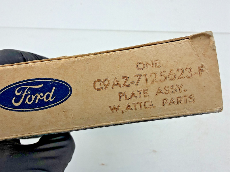 NOS Ford 1969 1970 Galaxie LTD Country Squire Station Wagon Emblem PAIR C56-24