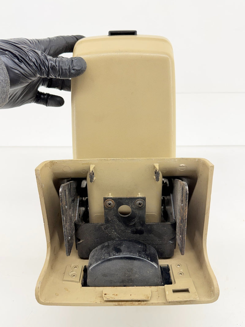 OEM 1987 - 1993 Ford Mustang Center Console Arm Rest Tan E7ZB-61048A46-AWA C64