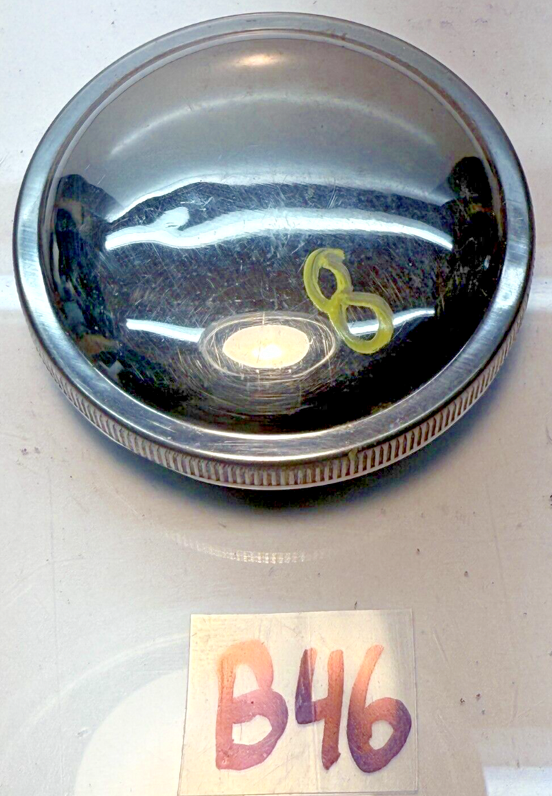 VINTAGE STANT CHROME GAS CAP G22 1953-54 CHRYSLER DODGE PLYM FORD LINCOLN B46-8