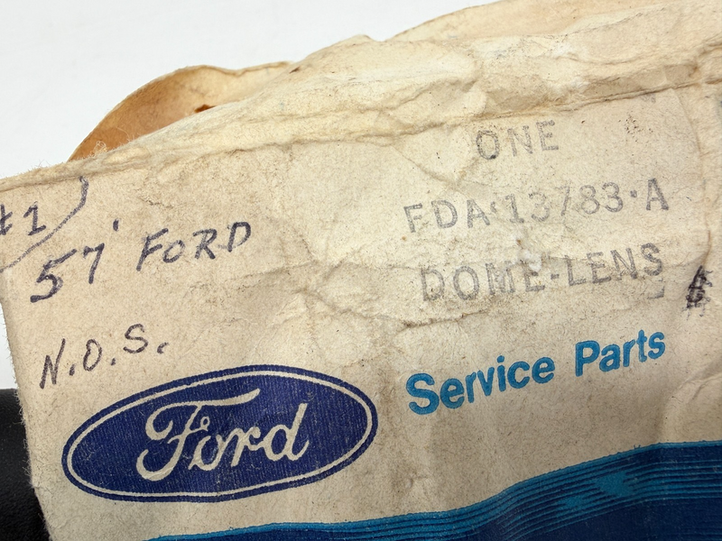 NOS 1954 - 1958 Ford Mercury Interior Dome Lamp Lens FDA-13783-A C67-36