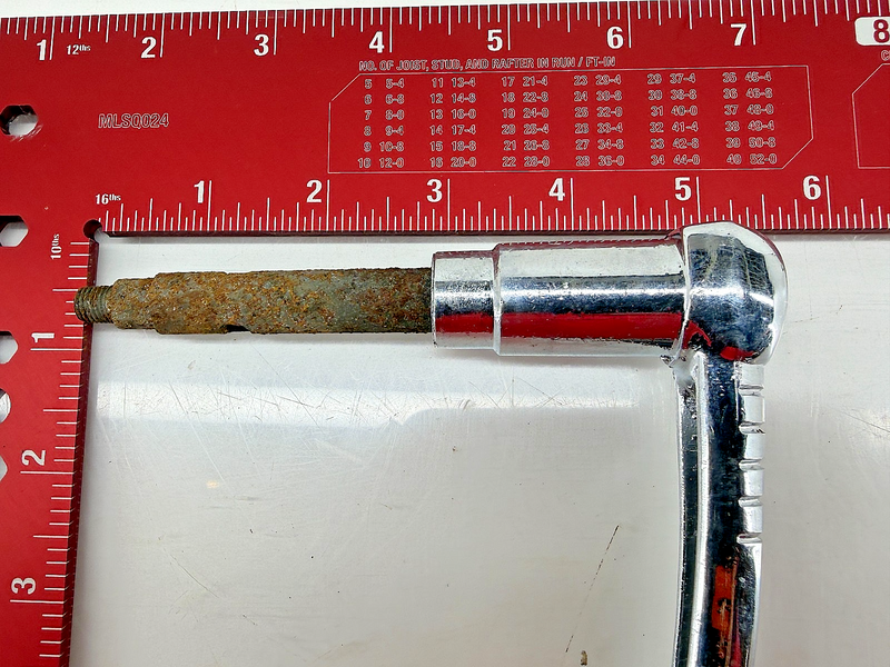 Vintage 1930s 1940s Buick Deck Lid Trunk Handle GM C34-35