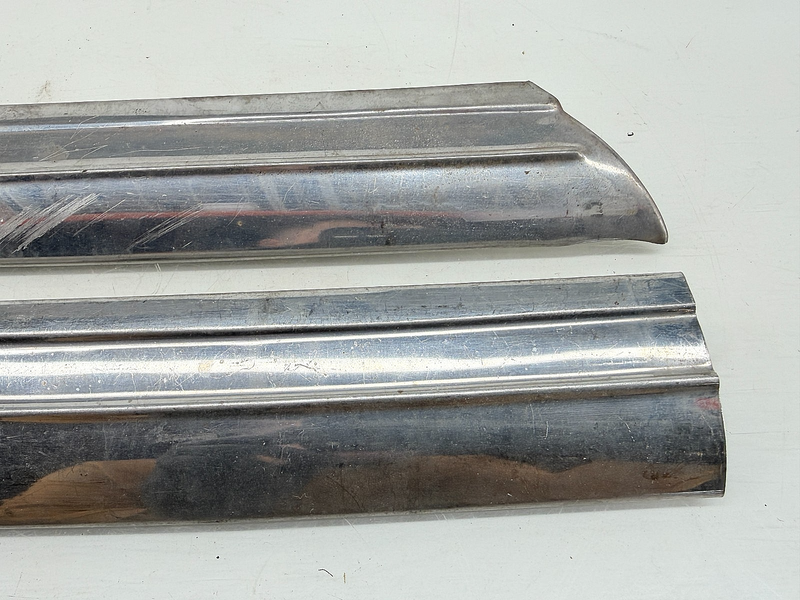 OEM 1963 1964 1965 Ford Falcon Mercury Comet Windshield Top Header Molding Pair