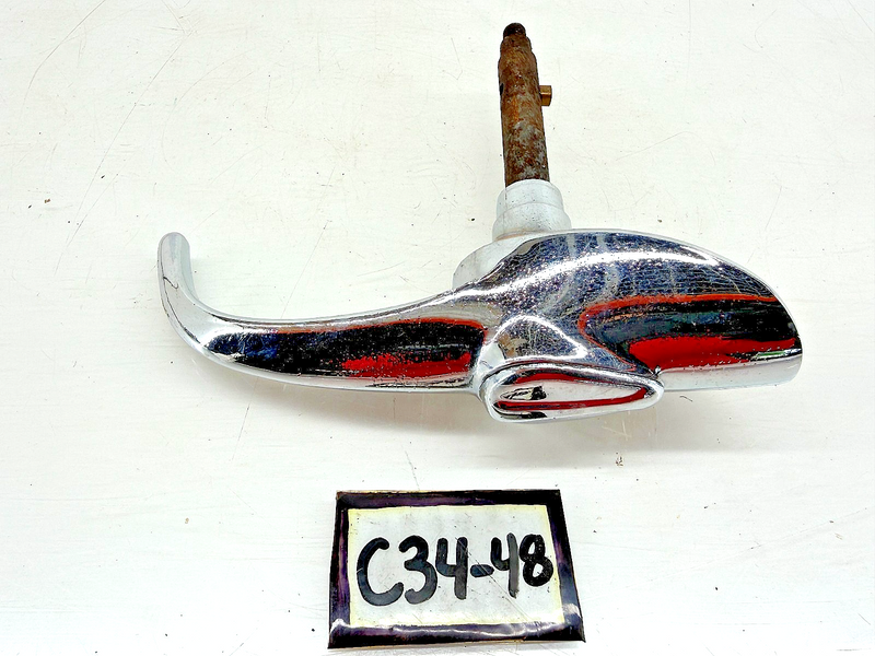 Vintage 1942 - 1946 1947 Chevrolet Aero Rear Trunk Handle Pontiac Chevy C34-48