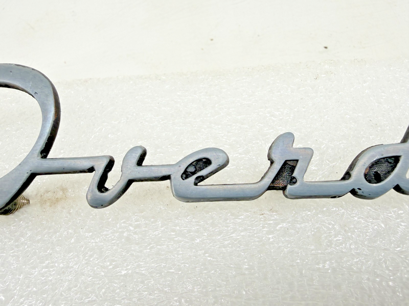 OEM 1953 - 1956 Ford Overdrive Chrome Trunk Emblem BF-7042528-B 9637 E9-7