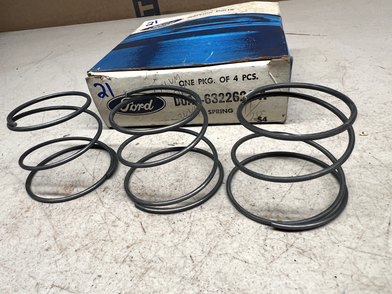 NOS OEM Ford DOAZ-6322624-A 3 PIECES Power Window Spring B27-21