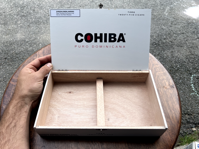 Cohiba Puro Dominicana Empty Cigar Box *Collectible*  No Cigars HB1