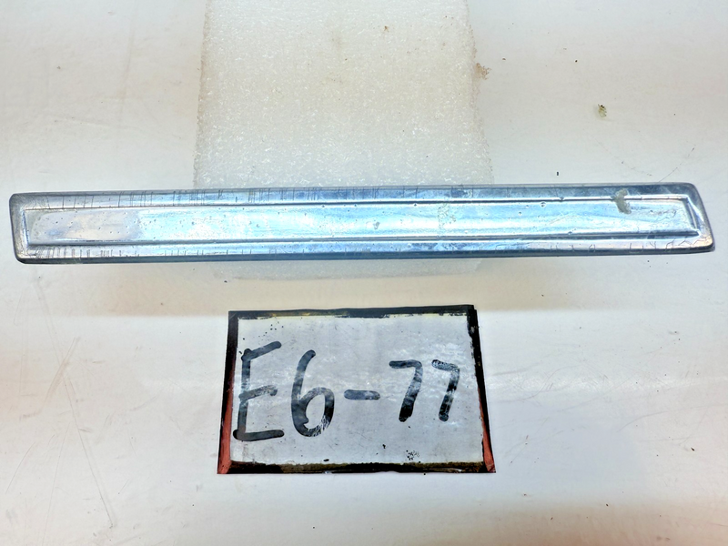 OEM 1960 Chevrolet Impala #3 Left Front Fender Chrome Molding Trim Louver E6-77