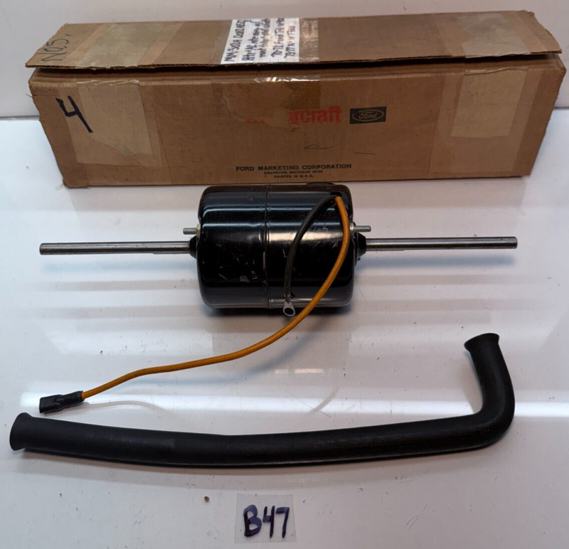 NOS 1970-1977 Ford W WT 900 1000 Truck A/C HEATER FAN BLOWER MOTOR B47-4