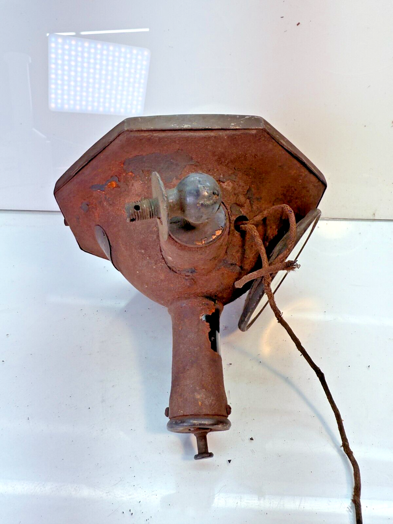 VINTAGE OLD CAR Kilbourn-Sauer Search SpotLight & Mirror 15048 Pre-1920's B58-3