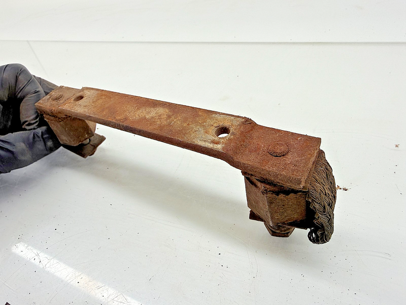 OEM Jeep Willys MB Ford GPW Voltage Regulator Bracket Military WWII C44-7