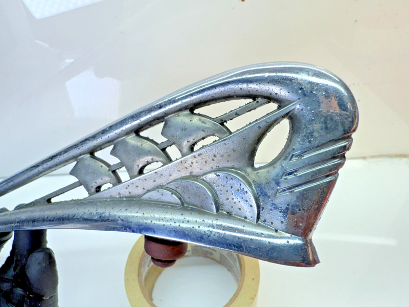 Vintage OEM 1941 Plymouth Hood Ornament 901955 Chrome Sailing Ship 41 B59-31