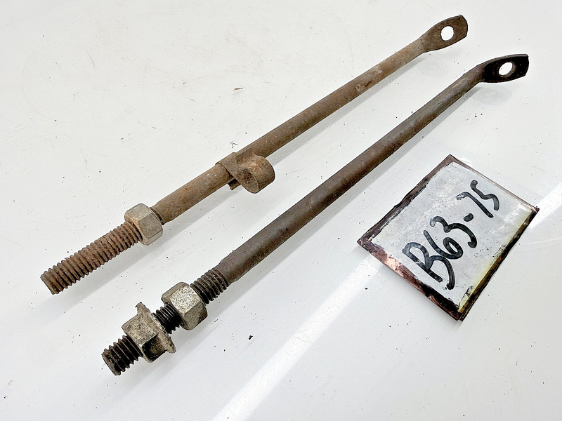 1959 1960 Chevy Impala Steering Column Pedal - Firewall Dash Support Rod Braces