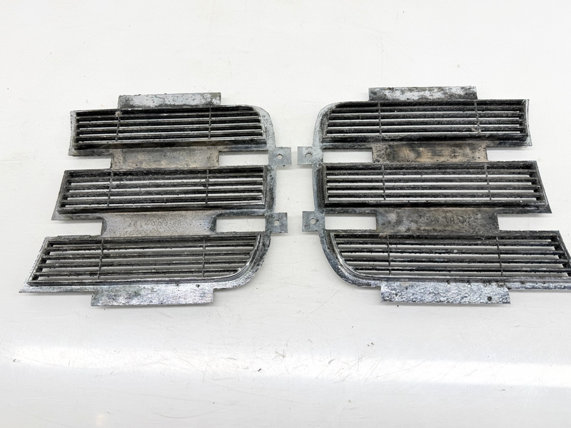 OEM 1969 Camaro RS Headlight Inner Chrome Doors 3958005 LH 3958006 RH C69-44