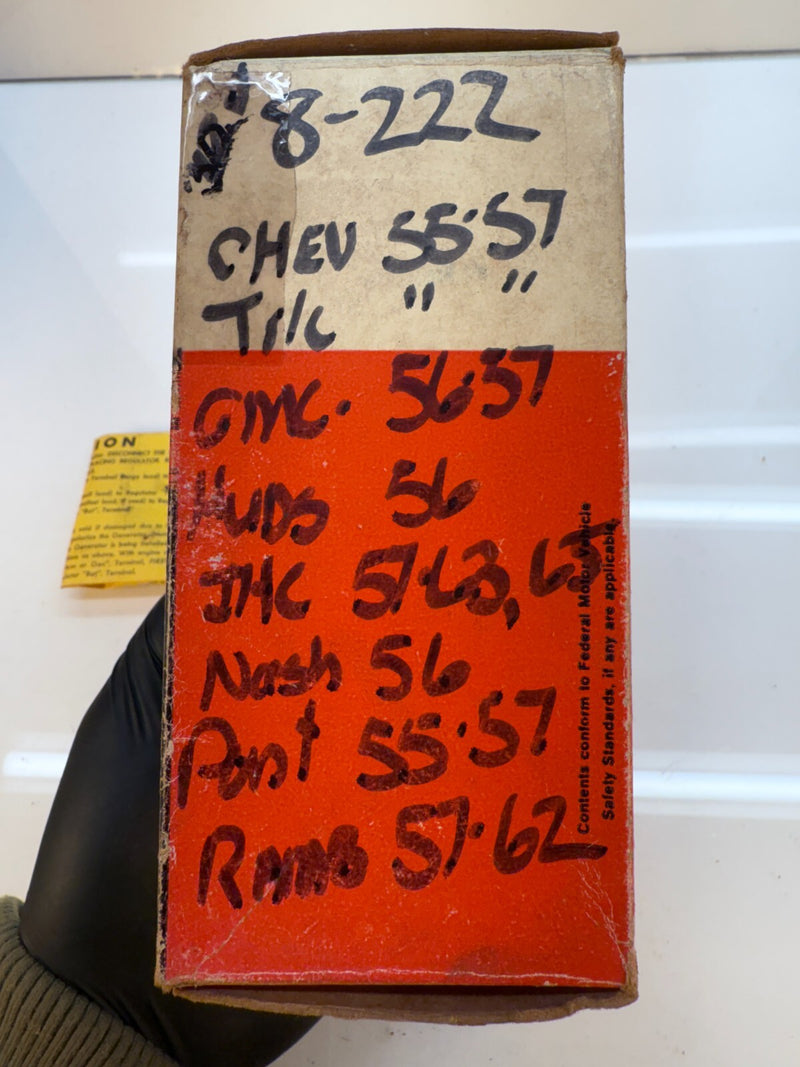 NOS Autolite 8-222 VOLTAGE REGULATOR 12 VOLT Motorcraft 1955 Chevy c16-30