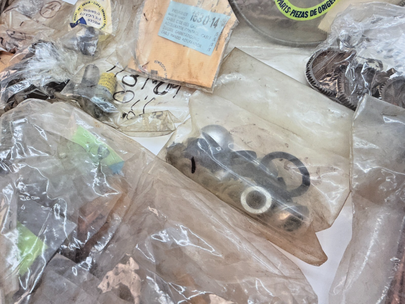 VINTAGE *NOS* PEUGEOT HUGE MISC. PARTS LOT  / COLLECTION  -SEE PARTS LIST- B72-1