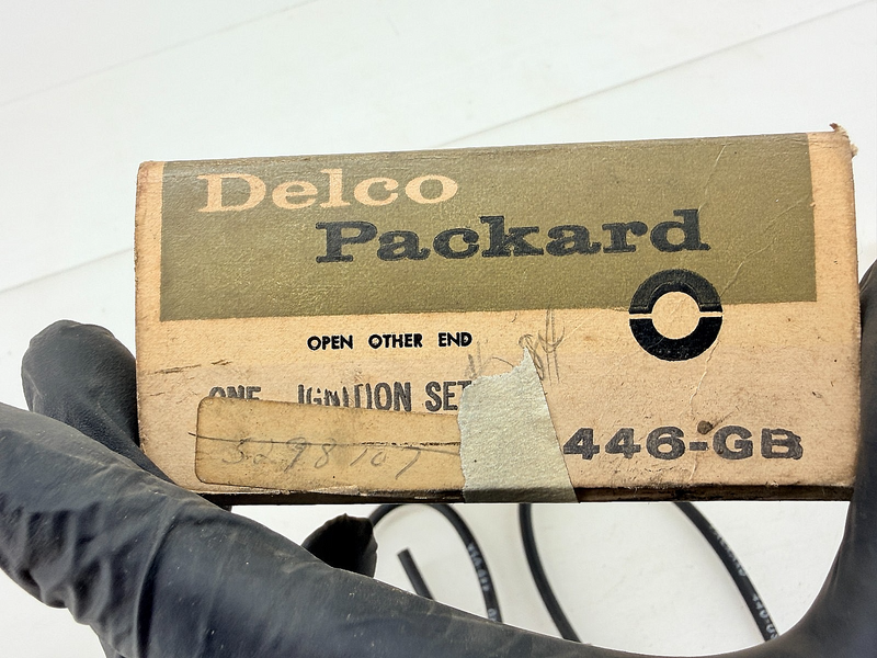NOS Delco 446-GB Spark Plug Wire Set Chevy Ford Rambler 6 Cyl 5298107 B73-44