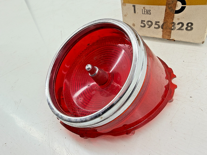 NOS 1963 Chevrolet Bel Air Biscayne Backup Lamp Lens 5956415-A C71-6