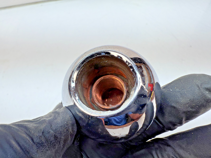 OEM 1964 - 1967 C2 Corvette 4 Speed Chrome Shifter Knob GM 3857160 B83-50