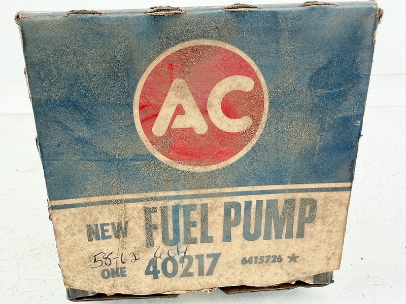 NOS 1958 - 1962 CHEVY 6 CYL 40217 AC 40217 / 40159 FUEL PUMP F-129