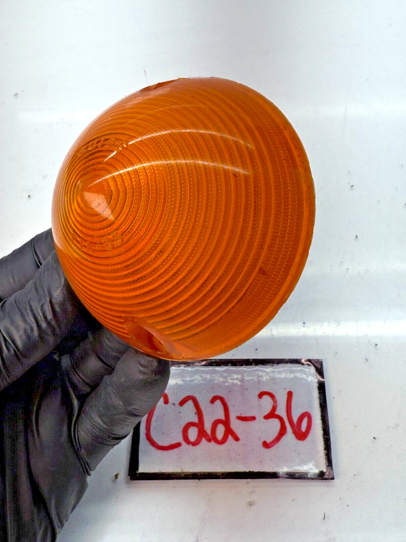 OEM 1955 1956 1957 CHEVY Truck TURN SIGNAL LIGHT LENS 5954154 Amber G Van C22-36