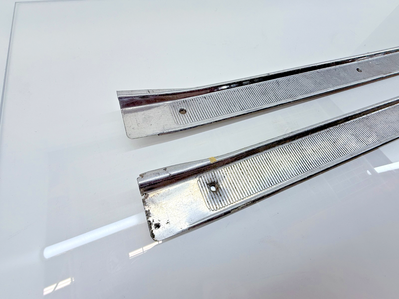 OEM 1964 - 1967 GM A BODY CHEVELLE GTO LEMANS CUTLASS 2 Dr Jam Sill Plates S-74