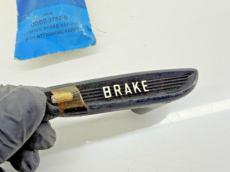 NOS 1960 FORD Parking Brake Release Handle C0DZ-2760-B C60-26