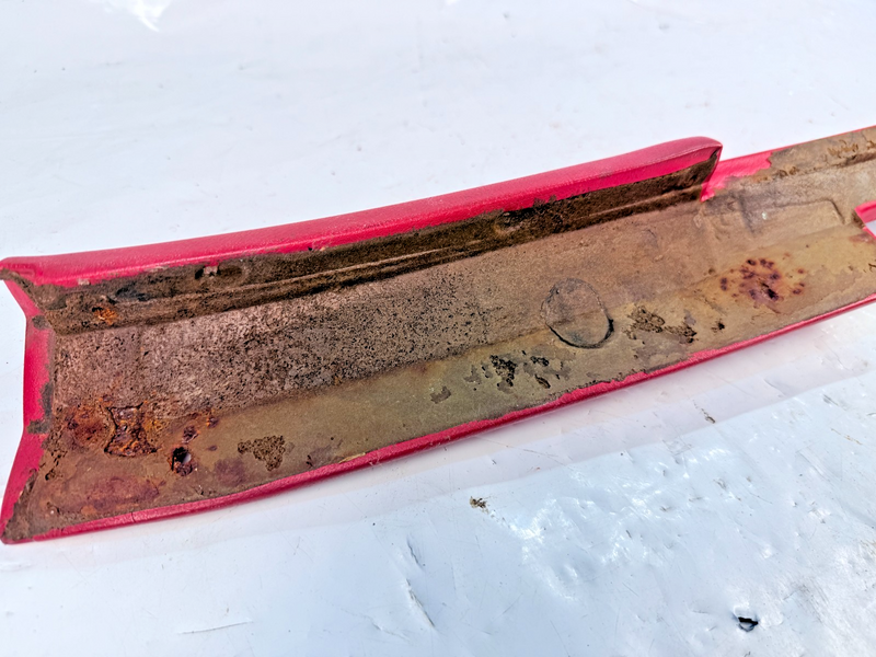 OEM 1969 - 1972 Corvette C3 Header Molding Red Coupe Trim Panel 1970 1971 B82-6