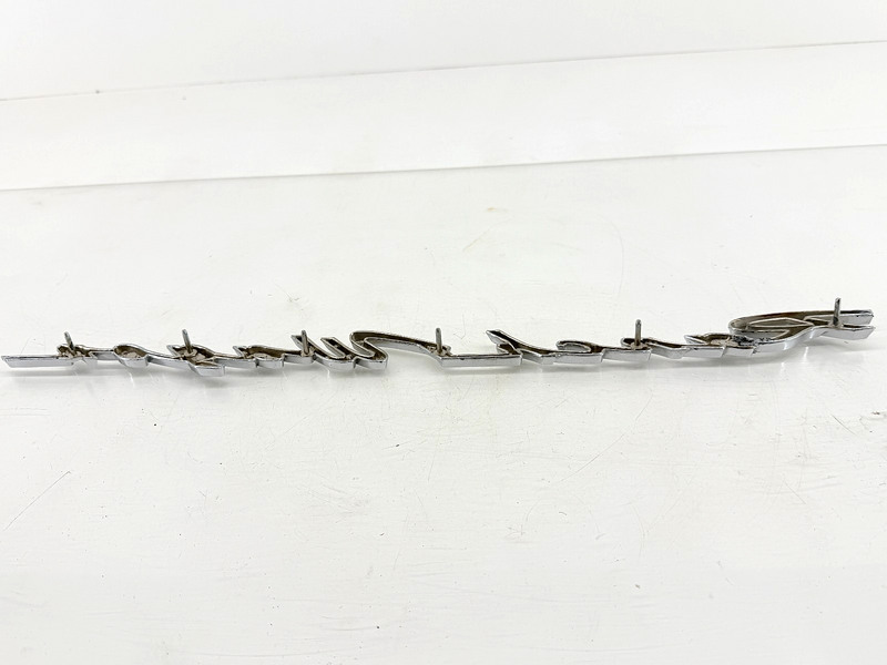 OEM 1966 1967 Ford Ranch Wagon Fender Chrome Emblem C69-25