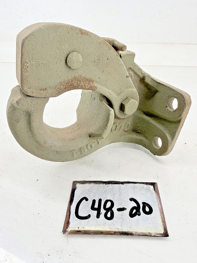 Original OEM WW2 Willys MB Ford GPW Pintle Tow Hook Hitch T80A WWII C48-20