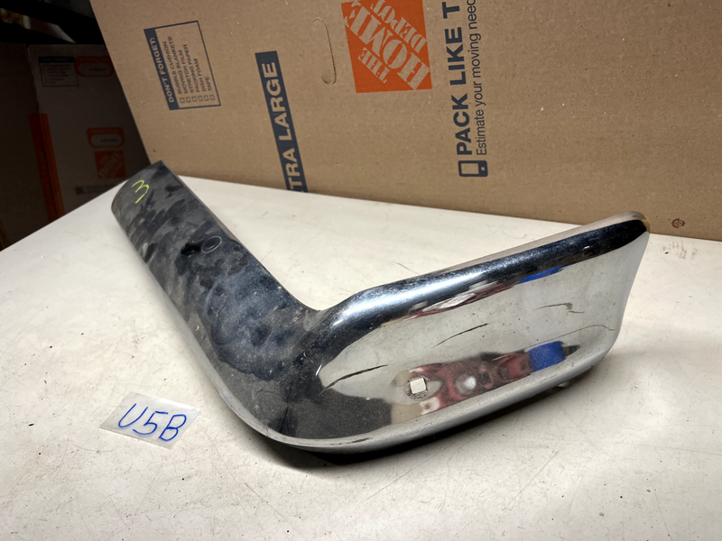 1960 CHEVY IMPALA BELAIR LH FRONT BUMPER CORNER SECTION 60 U5B-3