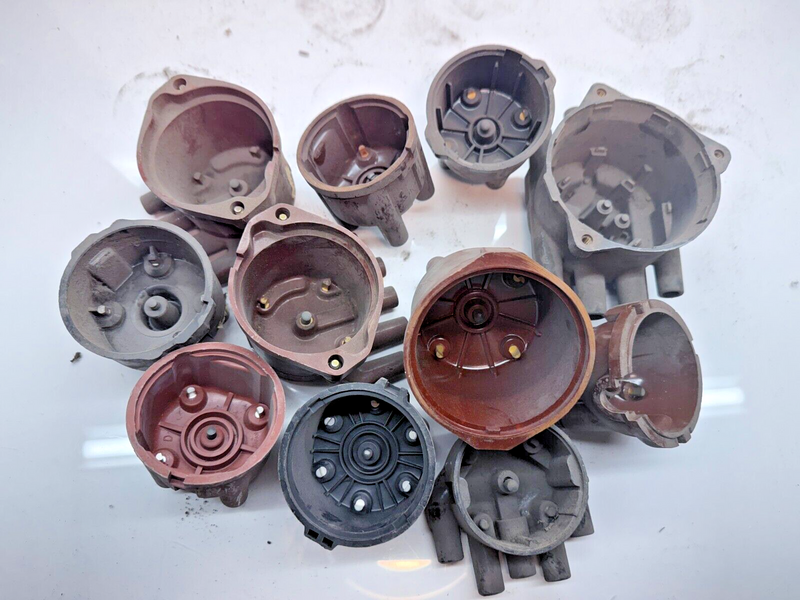 NOS VINTAGE OEM Bobina Distributor Caps Fiat Alfa Nissan Stanza Spider Lot C15
