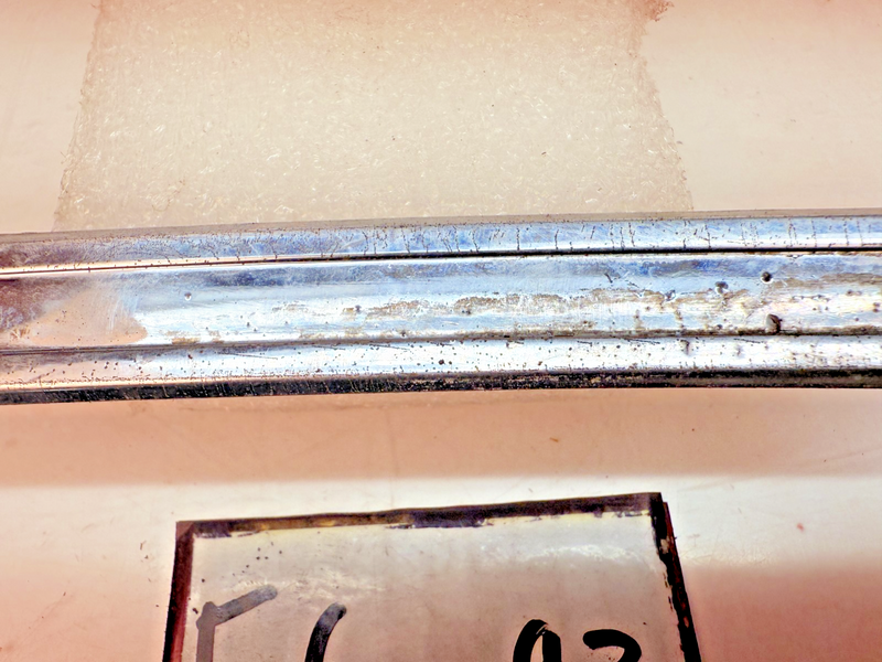 OEM 1960 Chevrolet Impala #7 Left Front Fender Chrome Molding Trim Louver E6-93