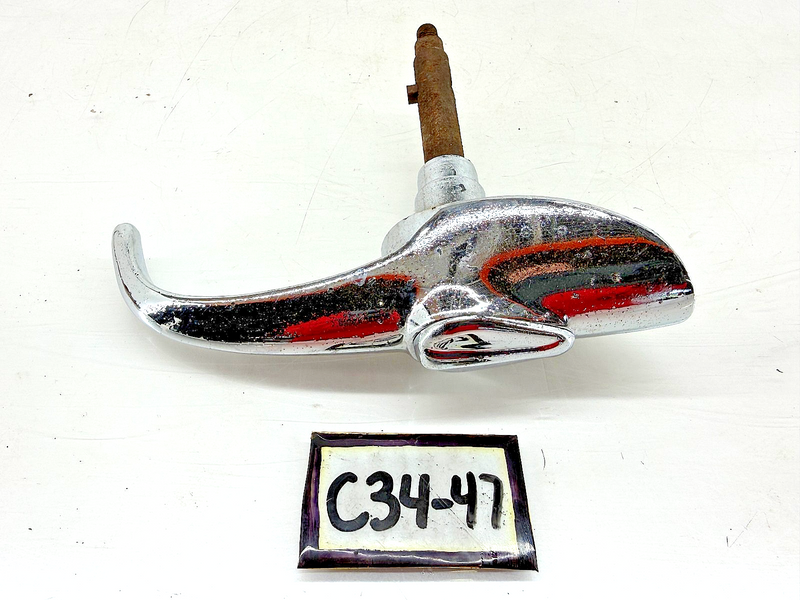 Vintage 1942 - 1946 1947 Chevrolet Aero Rear Trunk Handle Pontiac Chevy C34-47