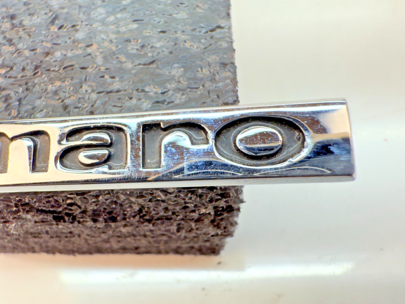 1967 CHEVY CAMARO TRUNK / HEADER EMBLEM GM E5-47