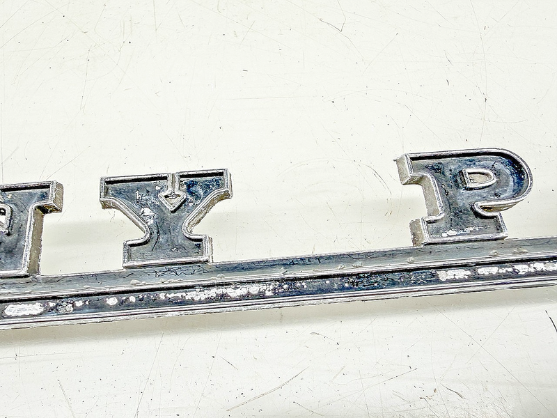 OEM 1966 MERCURY COLONY PARK WAGON SCRIPT EMBLEM C6MB-71291-A36 E10-1