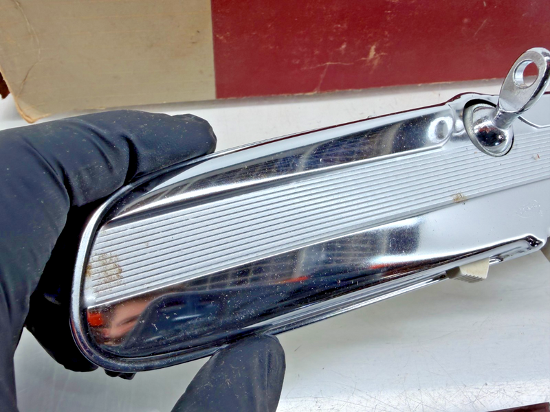 NOS OEM 1962 1964 1966 Ford Galaxie Falcon Fairlane Rear View Mirror 17700 C56-9