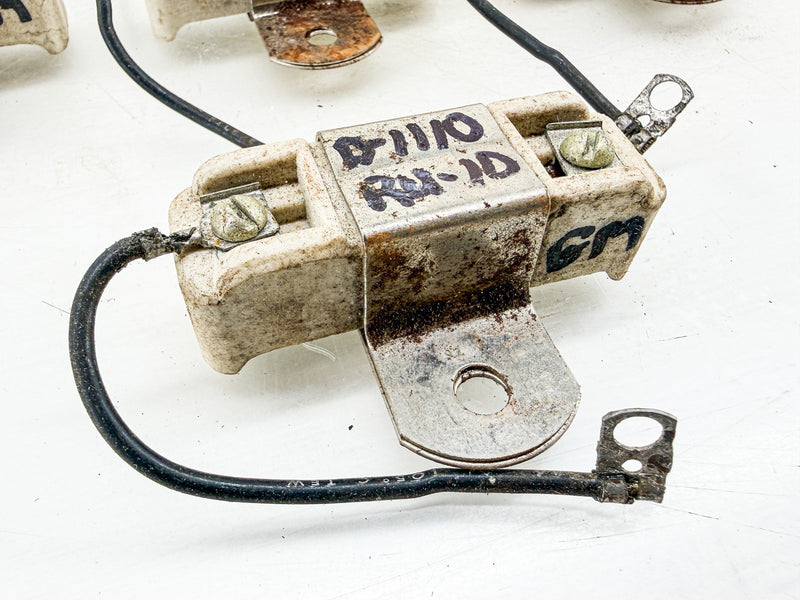 (1) NOS Vintage 1956 - 1974 GM IGNITION BALLAST RESISTOR D-1110 RU-10 C77-77