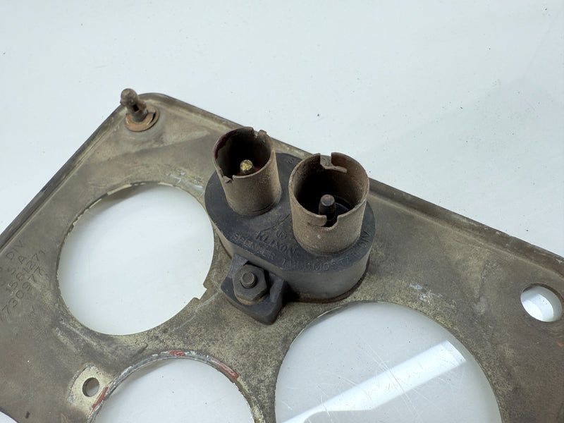 Original Jeep Willys Kaiser M38 Instrument Panel Gauge Speedometer Cluster C37-2