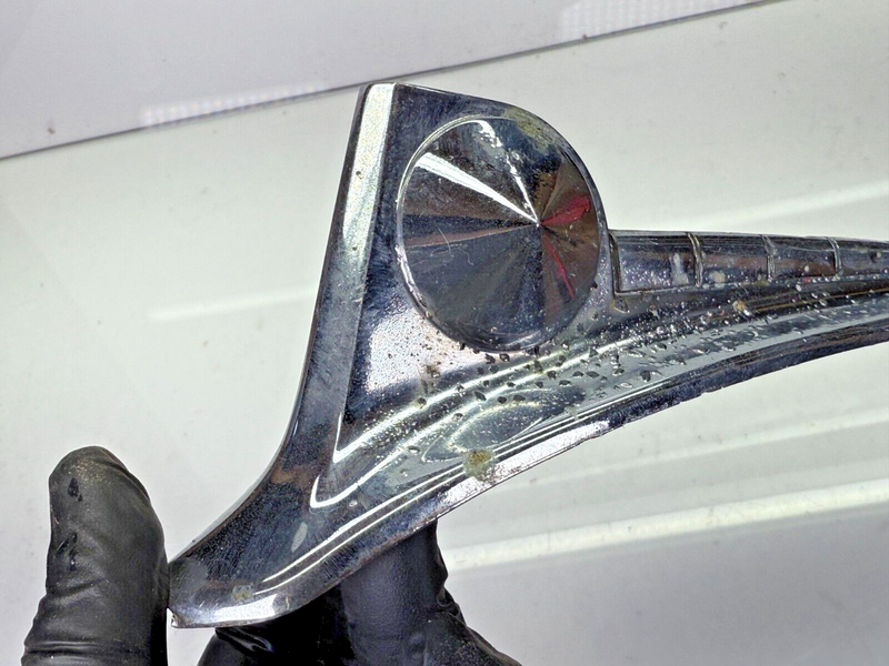 OEM 1949 1950 FORD HOOD ORNAMENT 0A16851 CUSTOM DELUXE COUPE SEDAN HOT ROD B51-6