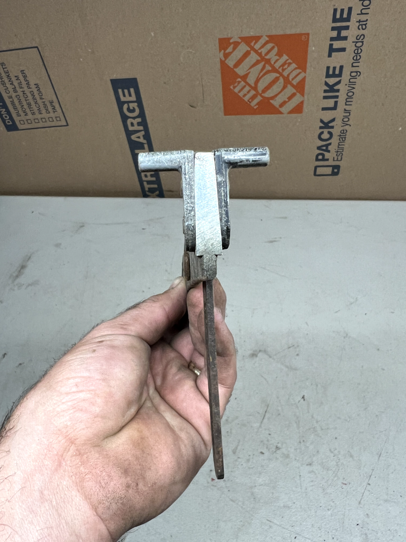OEM 1963 FORD THUNDERBIRD HOOD LATCH RELEASE LEVER 63 U1C-B10