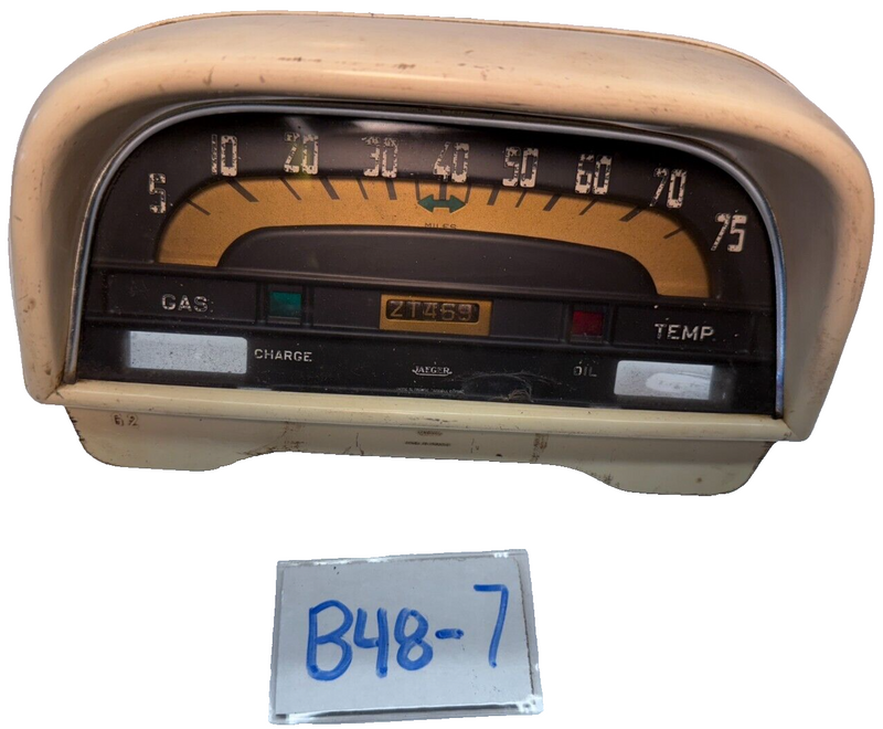 Vintage OEM 1958-1968 Renault Caravelle Speedometer Gauge Cluster 58 59 60 B48-7