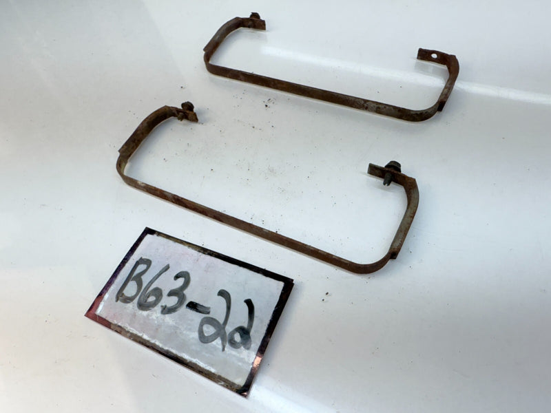 OEM 1959 1960 Chevrolet Impala Bel Air Heater Core Mount Brackets GM B63-22