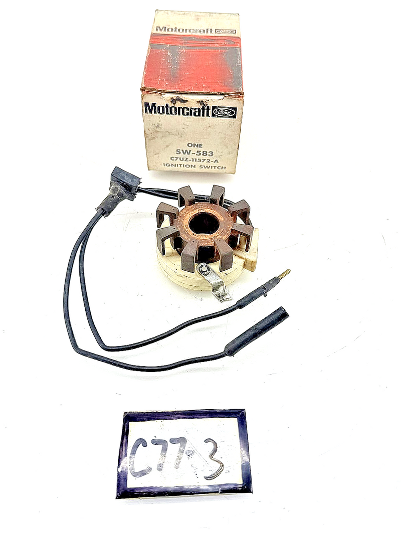 NOS 1967 - 1977 FORD BRONCO ECONOLINE IGNITION SWITCH SW-583 C7UZ-11572-A C77-3