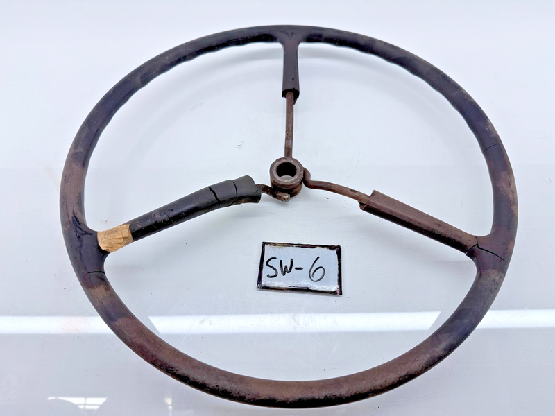 OEM Sheller Jeep Willys CJ 3 Spoke Steering Wheel MILITARY SW-6